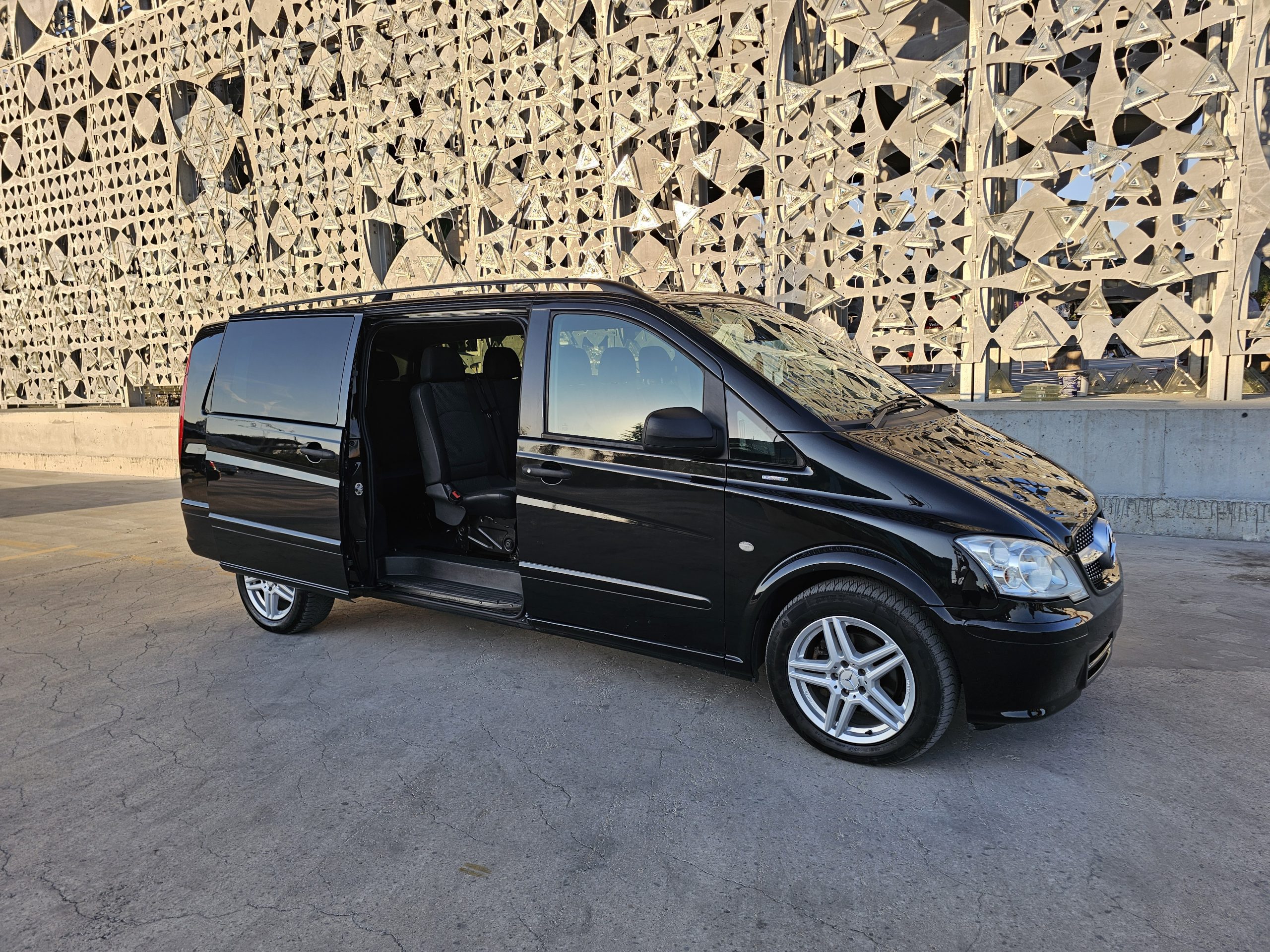 Mercedes Benz Vito for Rent at Tirana Airport TIA – Olen Car Rental